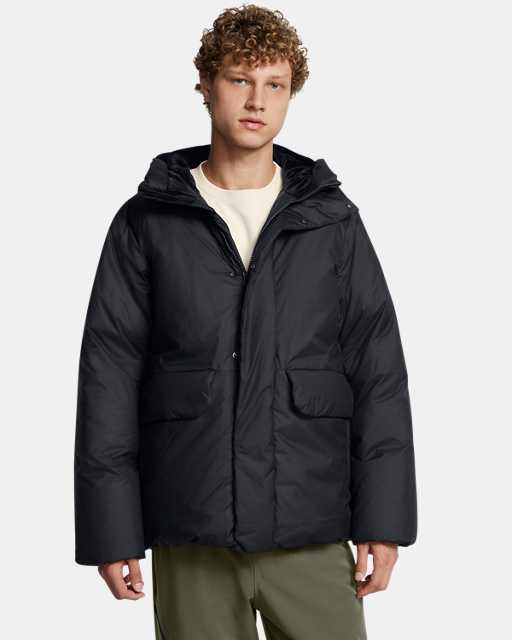 Men's Jackets & Coats in Black | Under Armour Men's Jackets & Coats in Black | Under Armour